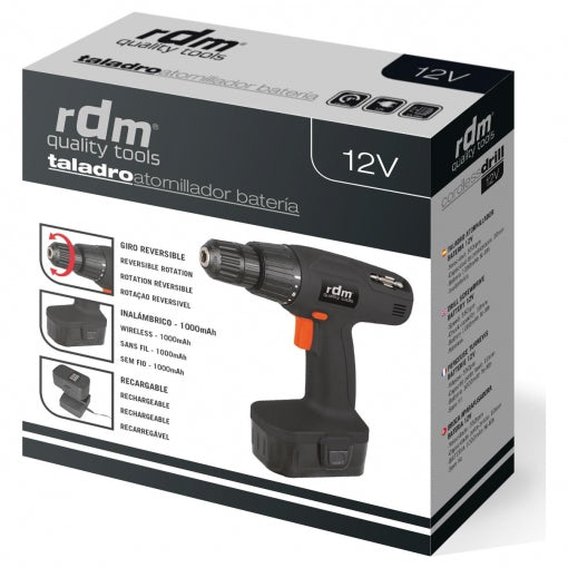 Taladro Atornillador con Batería 12V Ni-Mh WDTRDM