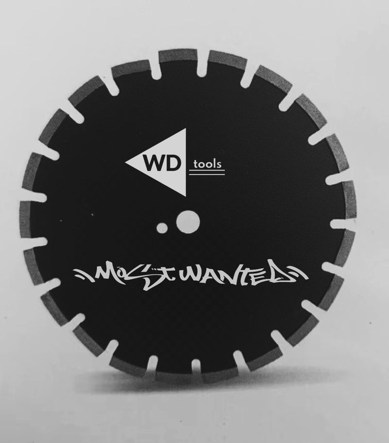 WDtools Disco Asfalto “MOSTWANTED” Ø350
