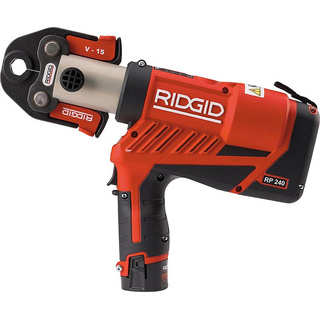 Juego de prensadoras Ridgid RP240 Compact con mordazas U-16-20-25