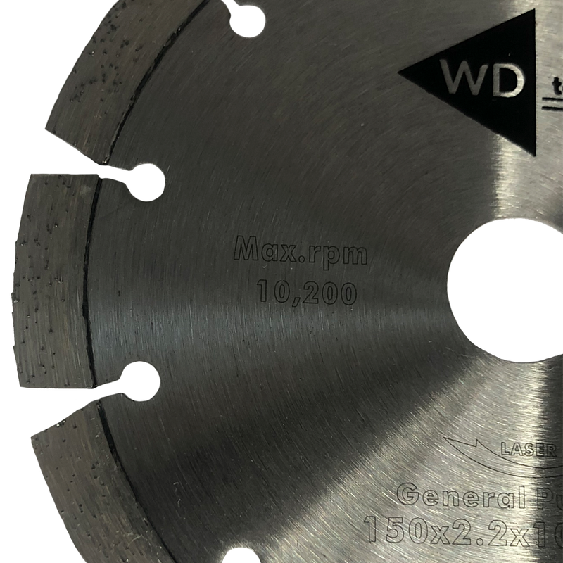 WDtools Disco Super Plus Segmentado Ø 150